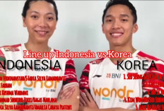 Line-up Indonesia vs Korea: Turunkan Dejan/Fadia, Putri KW Tetap Dipercaya