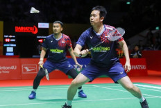 Indonesia Masters 2025: Dapat Dukungan Penuh Istora Senayan, Hendra/Ahsan Mulus ke 16 Besar