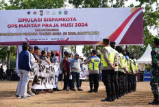 Pj Bupati  M Farid Apresiasi Simulasi SISPAMKOTA Dalam Rangka Pengamanan Pilkada Serentak 2024