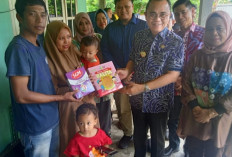 Cegah Stunting, Pemkab Banyuasin Berikan Bantuan Makanan Tambahan