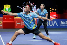 Adnan/Indah Putus Harapan untuk Tampil di Semifinal, Tunduk dari Wakil Prancis Dua Gim Langsung