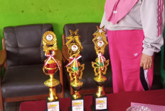 SDN 5 Betung Sabet Tiga Piala