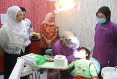 Feby Deru Tinjau Layanan Kesehatan Gratis Meriahkan HUT ke-79 Sumsel