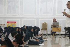 PWI Banyuasin Edukasi Santri Sekolah Islam Plus Al Fahd Soal Etika dan Keamanan Bermedia Sosial