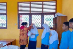 Bakti Sosial SMPN 2 Tanjung Lago pada Anak Yatim dan Yatim Piatu