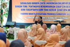 DWP Sumsel Sosialisasikan Budaya Cinta Lingkungan dalam Keluarga