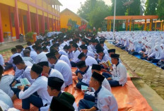 SMPN 1 Banyuasin III Gelar Doa untuk Palestina