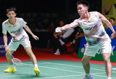Raymond Indra/Nikolaus Joaquin Juara Indonesia Masters 2025 Usai Tumbangkan Choi/Goh di Laga Dramatis