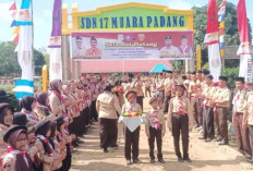 Gugus Depan Pramuka Muara Padang Diakreditasi, Camat: Tingkatkan Semangat dan Prestasi