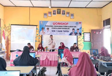 Workshop Penyuasunan Pembelajaran Mendalam Diikuti Puluhan Guru SD Kecamatan Suak Tapeh