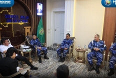 Pemprov Sumsel-Lanud Sri Mulyono Herlambang  Sinergi Terkait Pemanfaatan Aset dan Pemberangkatan Jamaah Haji