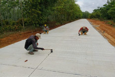 Jalan Beton Menuju TPA Semuntul Rampung, Akses Tiga Desa Kini Lebih Lancar