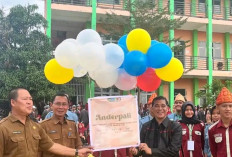 Puluhan Kegiatan Ektrakulikuler Ditampilkan Murid SMAN 9 Palembang Saat Demo