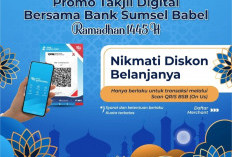 Bank Sumsel Babel Gelar Bazar Ramadhan Promo Digital, Banyak Potongan Harga !