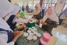 Bentuk Pasar/kalangan, Cara SMPN 5 Banyuasin III aplikasikan Gelar Karya P5