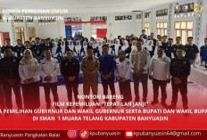 KPU Banyuasin Ajak Gen Z Saksikan Film Kepemiluan “Tepatilah Janji” di SMAN 1 Muara Telang