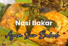 Resep Praktis Nasi Bakar Ayam Suwir Balado: Pedas, Gurih, dan Menggoda!