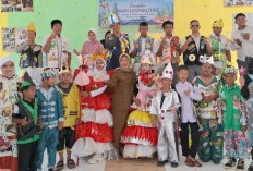 Peringati HDI, SLBN Banyuasin Gelar Fashion Show, Kostum dari Bahan Bekas