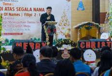 GPIN Serasan Sekate Rayakan Natal Tahun 2023 Dengan Gembira Ria, Sekda Muba Ajak Seluruh Umat Saling Mengasihi