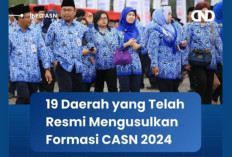 19 Daerah di Indonesia Ini Sudah Usulkan CASN 2024, Cek Termasuk Kotamu?