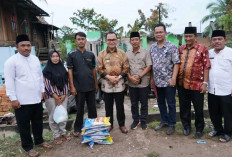 Hani Turun Langsung Tinjau Korban Kebakaran di Ujung Tanjung