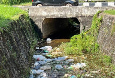 Sungai Jadi Tempat Pembuangan Sampah, Warga Keluhkan Bau Tak Sedap 