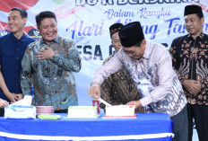 HUT ke-40 Desa Gedung Rejo, Gubernur Sumsel Ajak Warga Lakukan Evaluasi Pembangunan