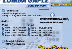 Gebyar HUT RI: Lomba Gaple Bersama Selfi, Hadiah Jutaan Rupiah Menanti!