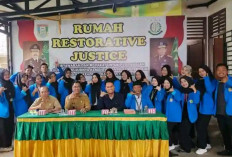 KKN PGRI Palembang di Desa Langkan Berakhir 