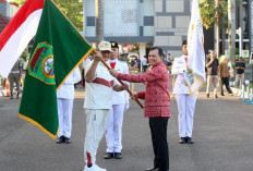 Kontingen Sumsel Dilepas Menuju PON XXI Aceh-Sumut, Target 10 Besar