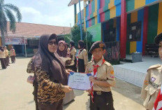 SDN 1 Talang Kelapa Berikan Reward pada Tim Juara 1 Trilomba Galaxi 1