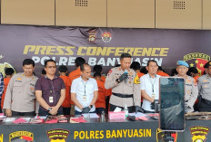 Polres Banyuasin Amankan 6 Pemalak di Jalintim