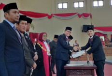 Arpani Resmi Dilantik Sebagai Wakil Ketua I DPRD Banyuasin, Siapa Ketua? 