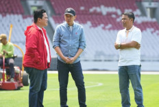 Tinjau Kesiapan Stadion GBK, Erick Thohir: Kita Siap Menghadapi Australia