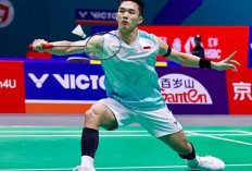 Hasil China Open 2025: Telat Panas dan Gagal Konsisten, Jonatan Christie Tumbang dari Wakil Prancis