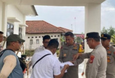 Kapolres Banyuasin Monitor Pembangunan Polsek Sungsang