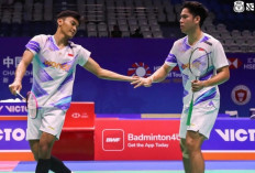 China Open 2024: Tikungan Tajam Fikri/Daniel Hantarkan ke Semifinal, Kalahkan Wakil Denmark