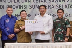 Sumsel Optimis Pertahankan Swasembada Pangan Melalui Program Opla 