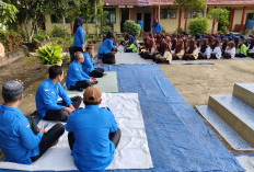 Minggu Pertama Ramadhan, SMPN 4 Air Salek Gelar Tadarusan