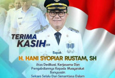 10 Bulan Dedikasi, Hani S Rustam Serahkan Tongkat Kepemimpinan Banyuasin dengan Prestasi