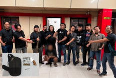 Polres Banyuasin Sita Dua Senpira dan 10 Amunisi