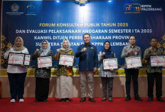 Balai GTK Sumsel Peringkat 1 Kategori Satker Terbaik Kinerja Zoro Retur Semester 1 2025