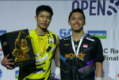 Pecah Konsentrasi di Poin Krusial, Jonatan Christie Harus Puas Jadi Runner Up Arctic Open 2024