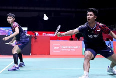 Tampil Luar Biasa! Tertinggal di Gim Kedua Dejan/Fadia Sukses Menikung, Pulangkan Unggulan 4