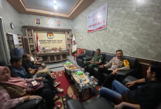 Jelang Persiapan Rapat Pleno, Kapolres Banyuasin Kunjungi KPUD Banyuasin