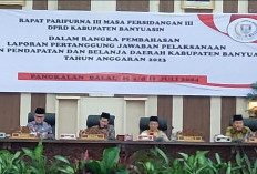 DPRD Banyuasin Dengarkan Jawaban Bupati Atas Pandangan Fraksi : Komitmen Membangun Banyuasin Semakin Maju