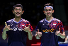Singapore Open 2025: Fajar/Rian Menang Straight Game Hadapi Ganda Malaysia