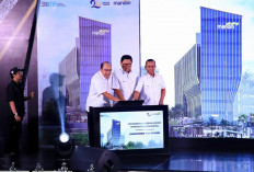 Groundbreaking Mandiri Financial Center Palembang Dilaunching