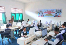 ANBK di SMPN 2 Banyuasin III Berlangsung Lancar