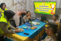 Tim Saops Supervisi Polri Kunjungi Mapolres Banyuasin, Terkait Operasi Lilin Musi 2023